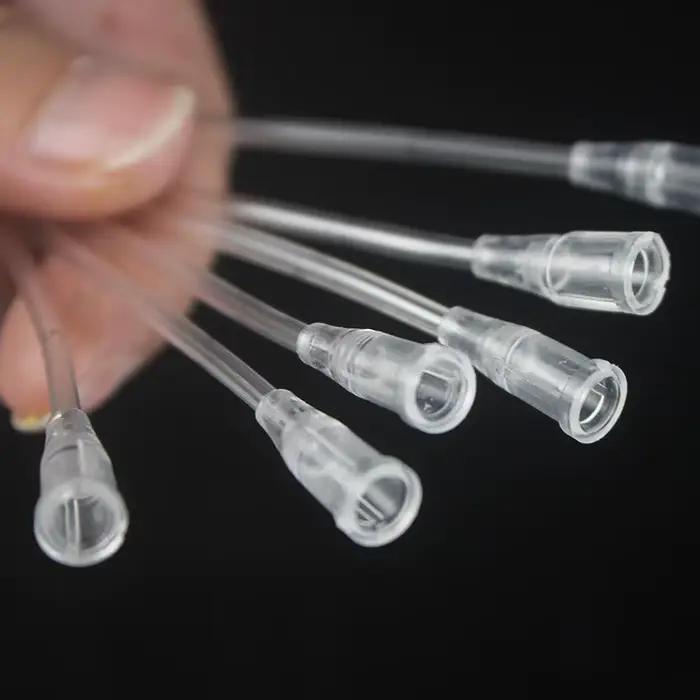 10 pièces PVC mangeoire canule pointe injectable doux animal de compagnie chiot chaton oiseau perroq