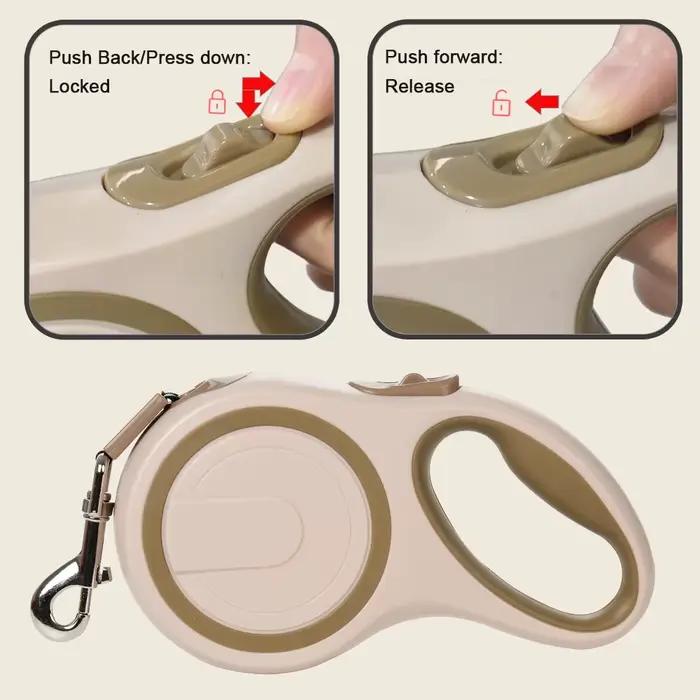 Laisse longue et solide pour animaux de compagnie pour grands chiens, en Nylon Durable, rétractable,