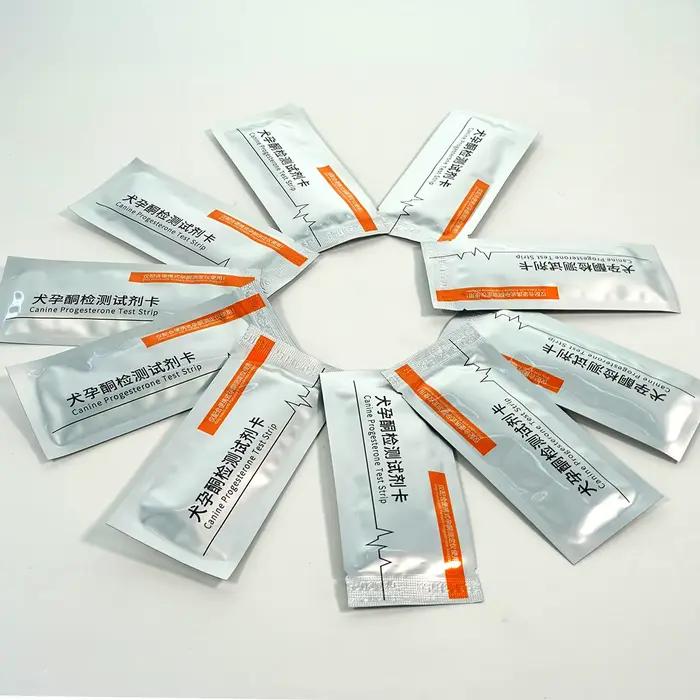 Bande de Test de progestérone canine, puce de surveillance de l'ovulation pour chien et chat, Kit d'