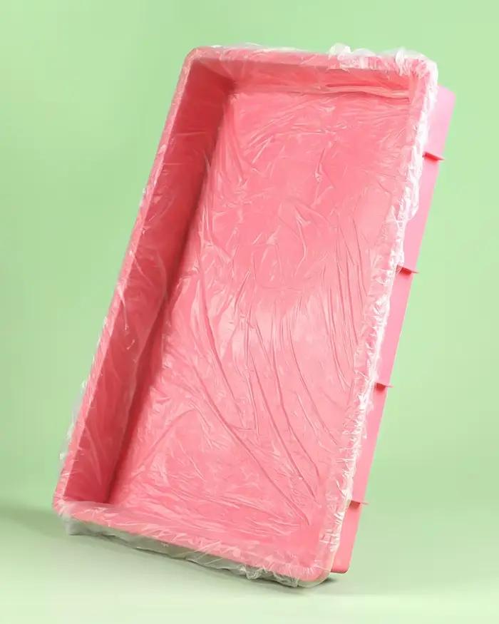 Revêtement jetable pour Cage à lapin, 50 pièces, tapis en plastique pour Cage à lapin, tampon de net