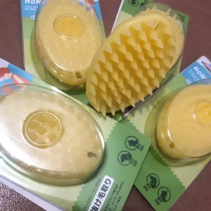 Produits pour animaux de compagnie pour chien chat brosse de Massage peignes nettoyant chiot épilati