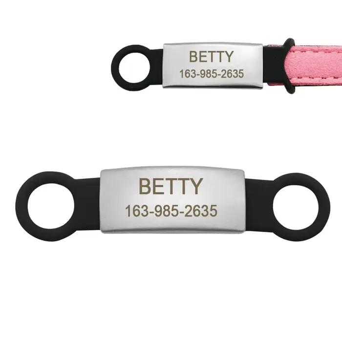 Étiquette d'identification Anti-perte pour chien et chat, pour collier gravé, étiquettes d'identific