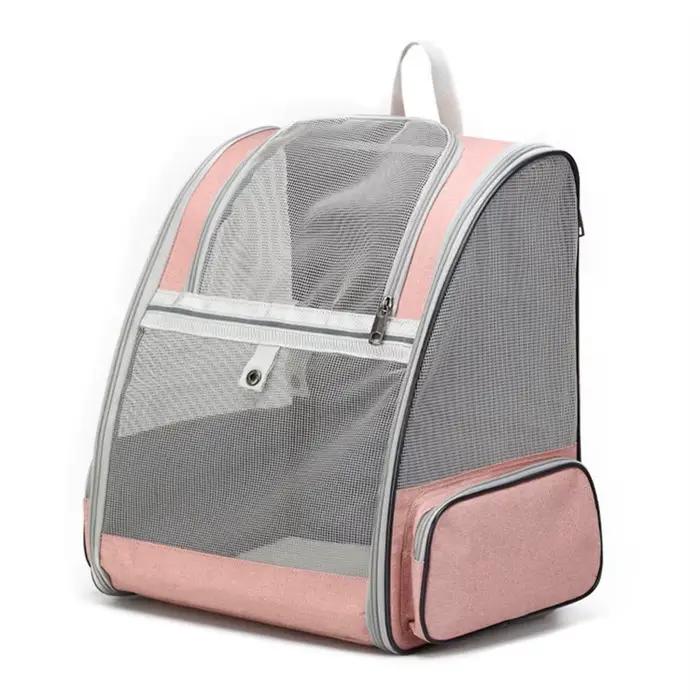 Sac de transport pour chat, sac à dos de voyage en plein air pour chats et petits chiens, sac de tra