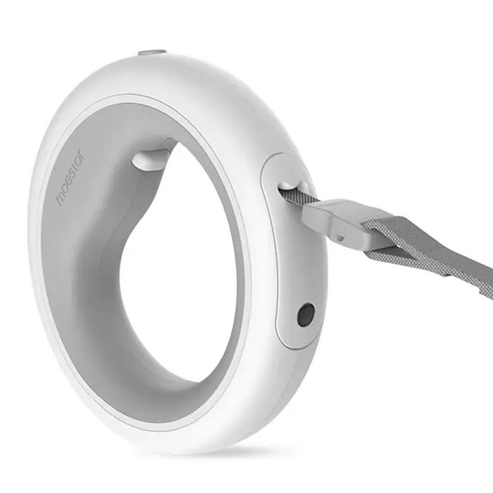 Laisse pour animaux de compagnie avec lumière, rétractable automatique de 2,6 mètres, pour la marche