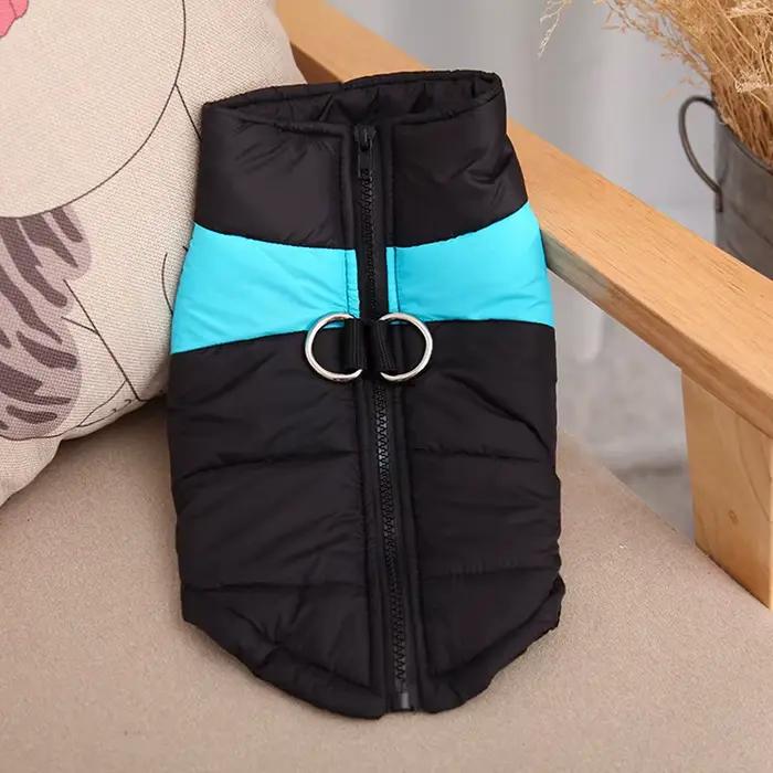 Vêtements d'hiver imperméables pour animaux de compagnie, manteau chaud pour grands chiens, veste en