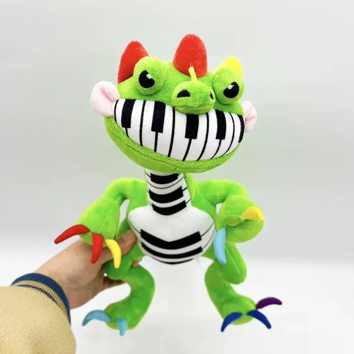 Jouet en peluche en forme de dinosaure pour animaux de compagnie, nouveau Style, Piano Saurus, jouet