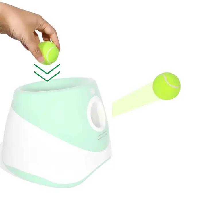 Balles de tennis pour chiens, taille 2 pouces, compatibles avec la plupart des lancementurs de balle