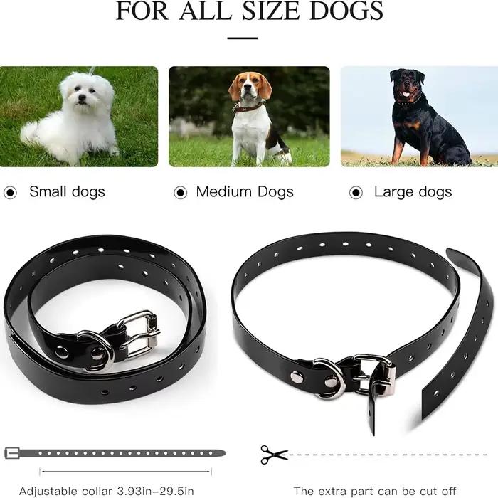 Collier de dressage électrique pour chien, collier anti-aboiement aste, collier de vibration de choc