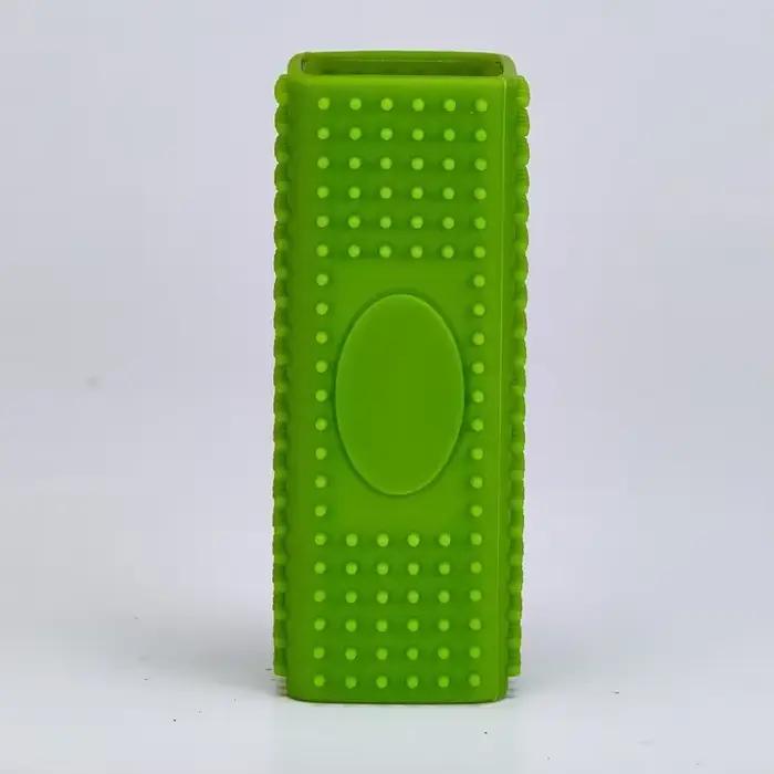 Silicone creux en caoutchouc chien brosse à cheveux dissolvant voitures meubles tapis vêtements nett