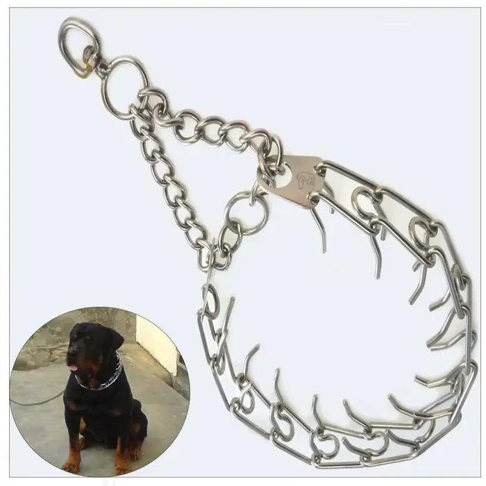 JOPet-Collier d'Entraînement Réglable pour Chien, Accessoire Professionnel en Acier D.lique, 45/50/5