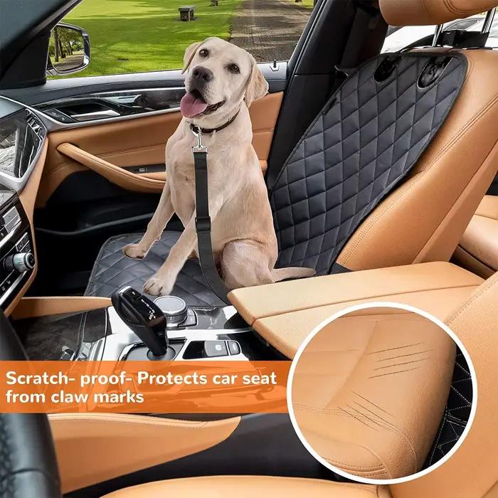 Housse de siège avant pour chien pour voitures, protection de siège de voiture pour animaux de compa