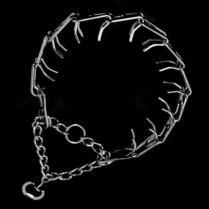 JOPet-Collier d'Entraînement Réglable pour Chien, Accessoire Professionnel en Acier D.lique, 45/50/5