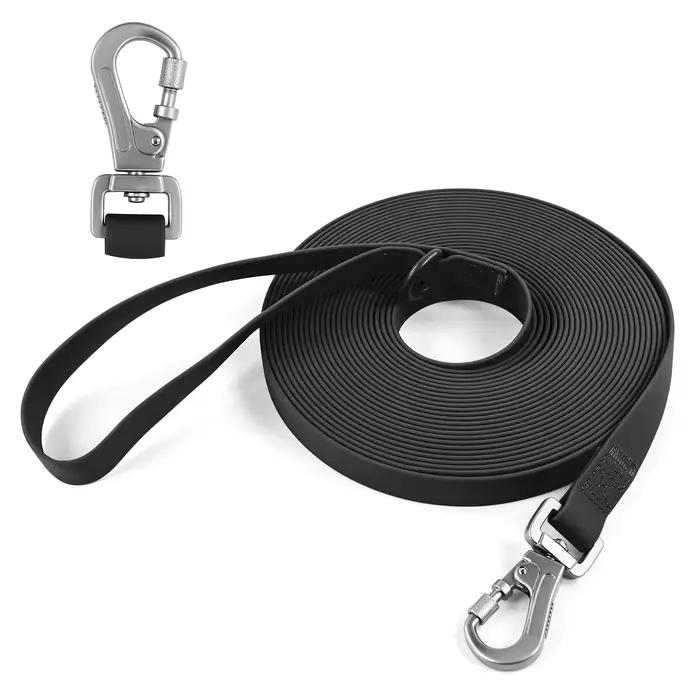 Laisse longue en caoutchouc pour chien, 2M 3M 5M 10M, PVC, pour grands et moyens chiens, entraînemen