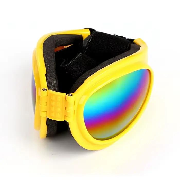 Lunettes pliables pour chiens de compagnie, 6 couleurs, empêchent les UV, pour chats et chiens, lune