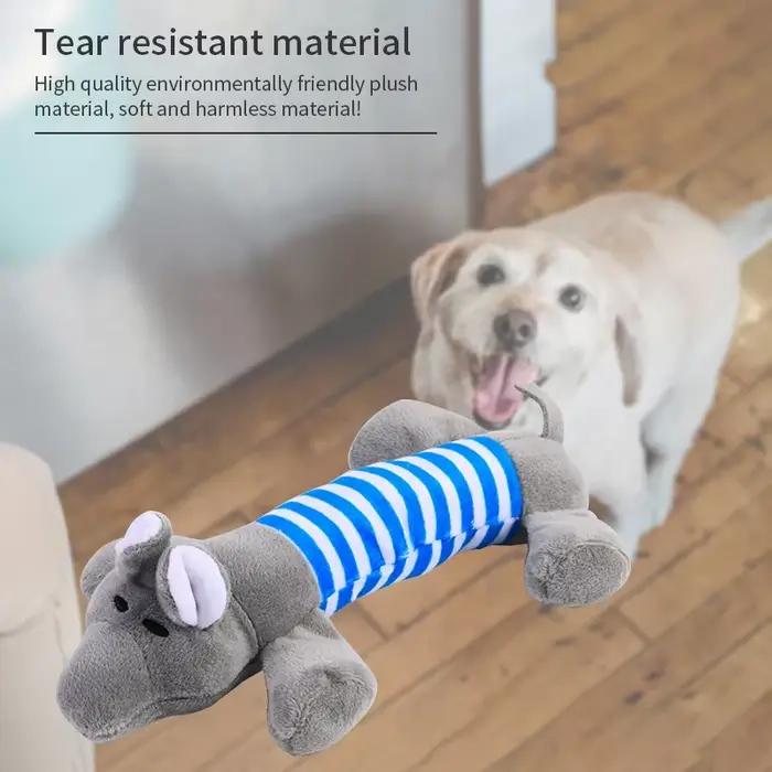 Jouet en peluche couineur pour animaux de compagnie, jouet sonore drôle, molaire à mâcher durable, c