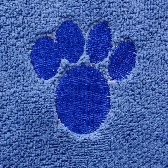 Serviettes pour chiens très absorbantes, en microfibre respirante, pour toilettage des animaux de co