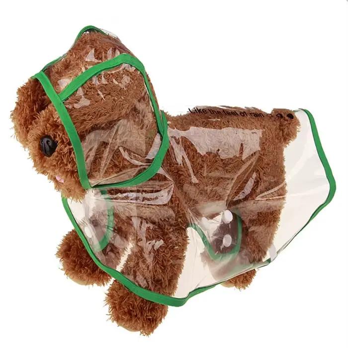 Fournitures pour animaux de compagnie imperméable pour chien imperméable nouveau Poncho de mode en p