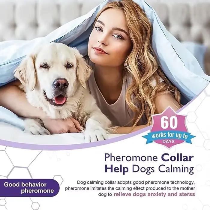 Colliers apaisants à phéromone pour chiens, 3/4 pièces, pour chats, soulage l'anxiété, réglable, con