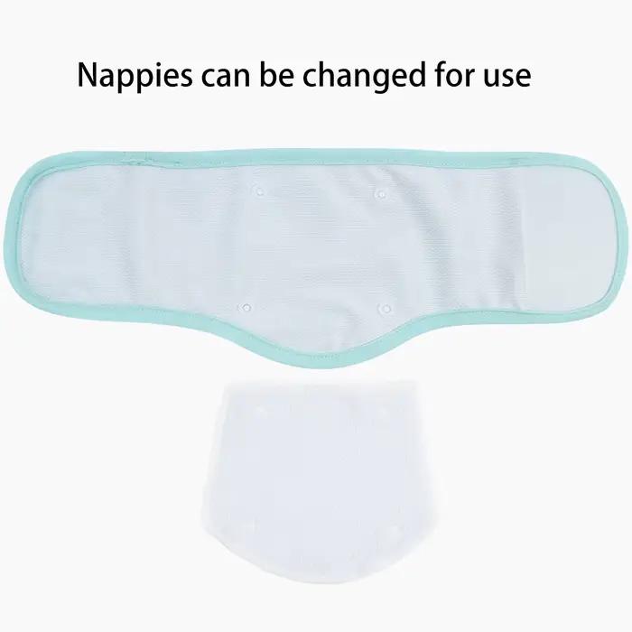 BIAI Anti-fuite latérale chien mâle couche réutilisable pantalon physiologique sous-vêtements sanita