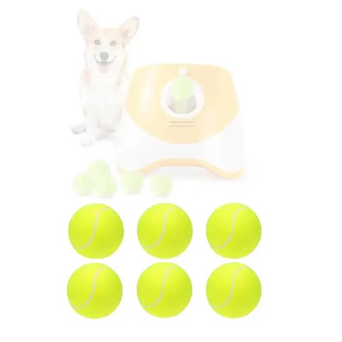 Balles de tennis pour chiens, taille 2 pouces, compatibles avec la plupart des lancementurs de balle
