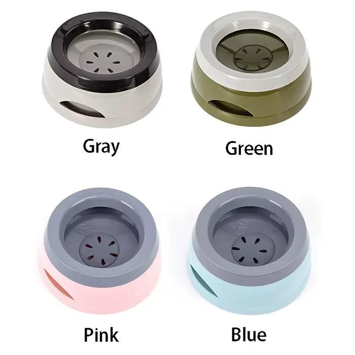 Bols flottants pour chiens de compagnie, bouche non mouillante, bol pour chat, sans déversement, dis
