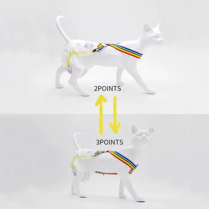 Bretelles pour couches pour chiens, harnais réglable, couches pour chiens, bandes de ventre féminine