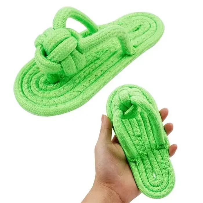 Jouet en ULen coton ChFuk Toy pour petits et grands chiens, entraînement des dents pour animaux de c