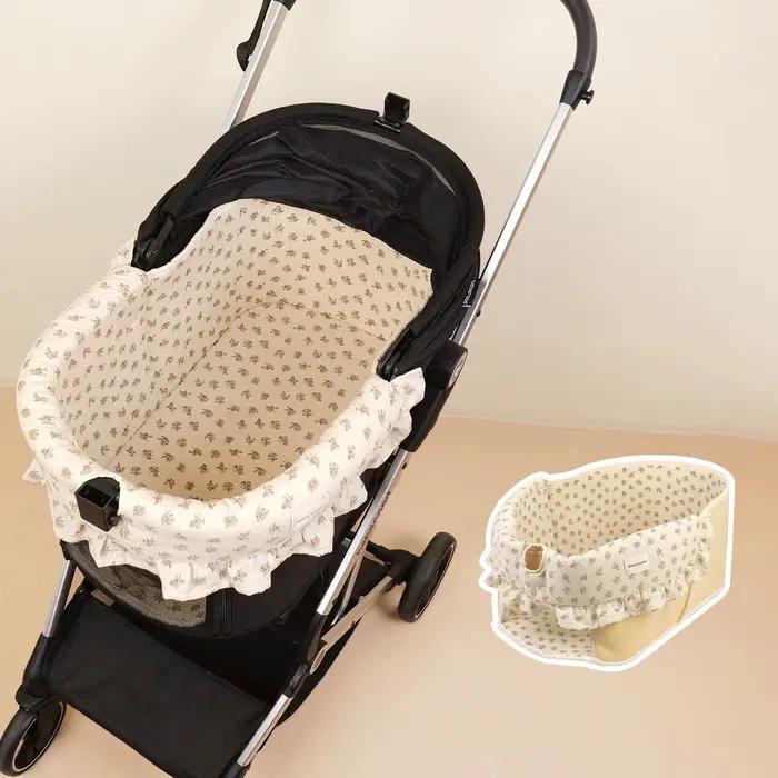 Housse de poussette pour chien douce pour la peau | Housse de panier pour poussette de chiot | H
