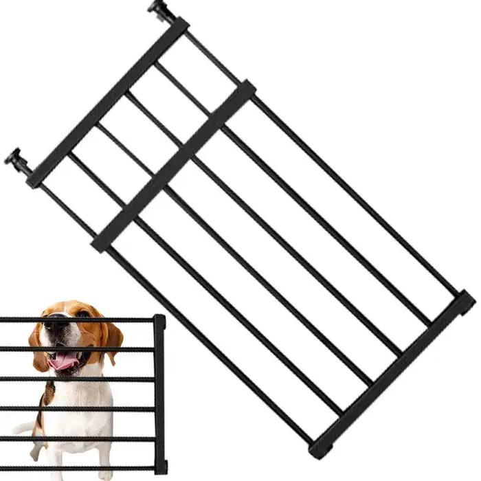 Porte intérieure pour chien, clôture autoportante rétractable, sans clous, porte réutilisable pour p