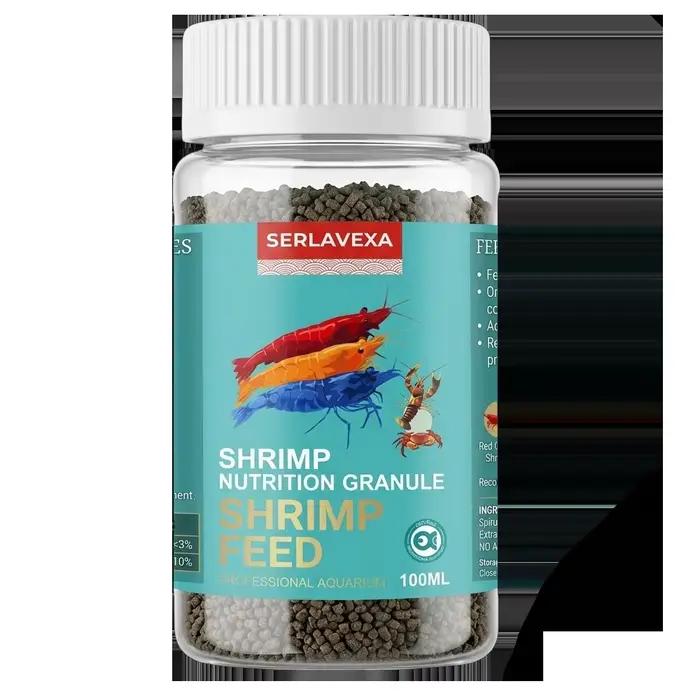 Aliment pour crevettes SERLAVEXA 100ml - Granulés nutritionnels de qualité supérieure pour crevettes