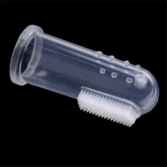Brosse à dents super douce pour animaux de compagnie, brosse pour chien en peluche, outil pour la ma