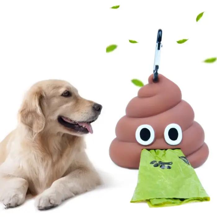Distributeur de Sacs Fécaux pour Animaux de Compagnie, Poche à Ordures Extérieure pour Chat et Chien