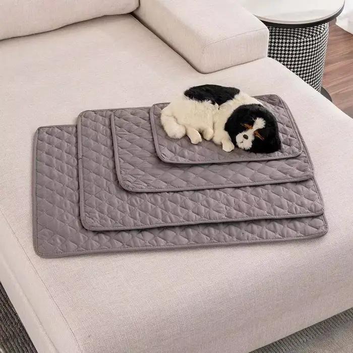 Polymères de lit réutilisables pour animaux de compagnie, housse de couche pour chien, housse de can