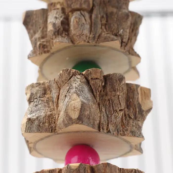 Jouets pour oiseaux S/M/L, pour perroquet, morsure à mâcher, Cage suspendue, décoration, meulage de