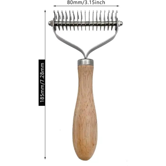 Brosse pour chien et chat, râteau sous-poil pour chiens, peigne de démêlage pour chiens, produits de