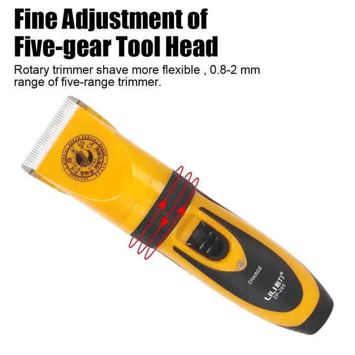 Tondeuse à cheveux, ensemble de rasoir, ciseaux électriques pour lapin, chat, chiot, toilettage, cou