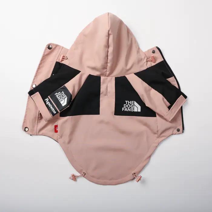 Vêtements pour chiens imperméable pour petits et grands chiens manteau coupe-vent bouledogue françai