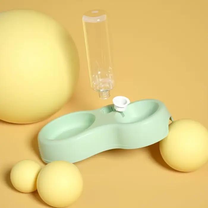 Bol pour chat, distributeur d'eau automatique, bol de nourriture pour chien et chat avec support sur