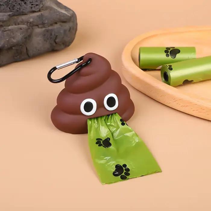 Distributeur de Sacs Fécaux pour Animaux de Compagnie, Poche à Ordures Extérieure pour Chat et Chien