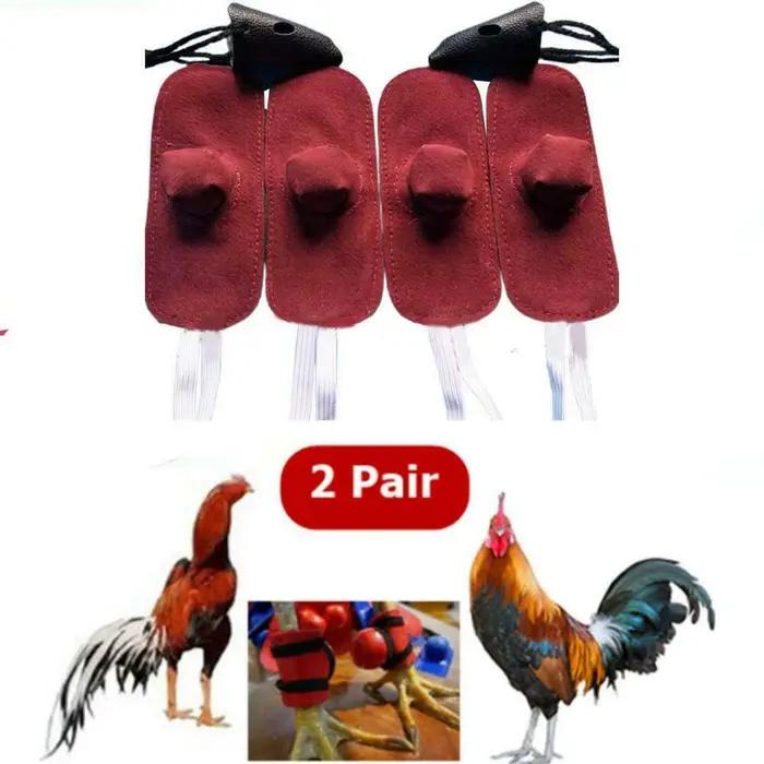 Gant de coq jetable pour la protection des animaux de la ferme, casque de poule, accessoires de coq,