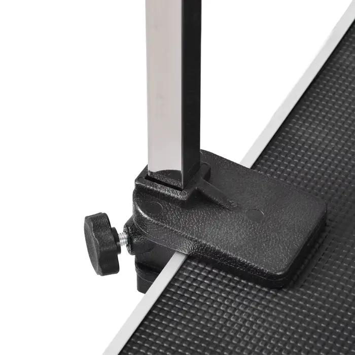 Table de toilettage professionnelle pour animaux de compagnie, 46 pouces, grande, réglable, portable