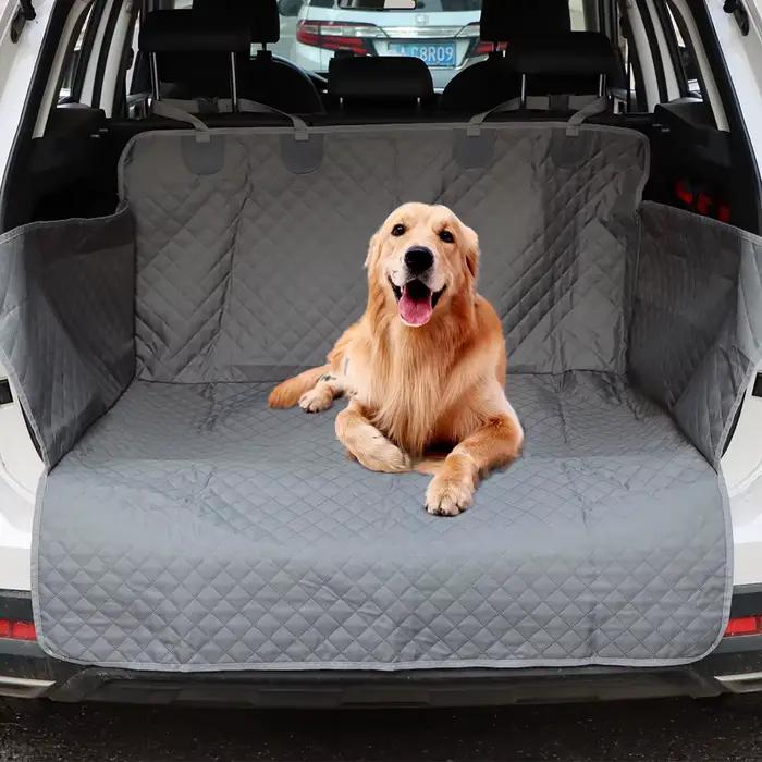 Juste de Siège de Voiture pour Chien, Polymères de Coffre de Voiture, Imperméable, Doublure de Charg