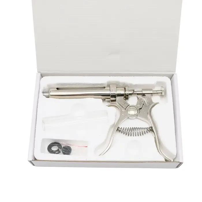 Revolver de seringue d'injection continue d'animal vétérinaire 10/20/50ml pistolet de vaccination au