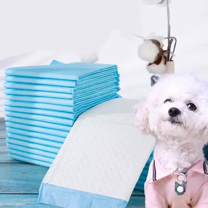 Couche-culotte Super absorbante pour animaux de compagnie, coussinets épais pour pipi, tapis jetable