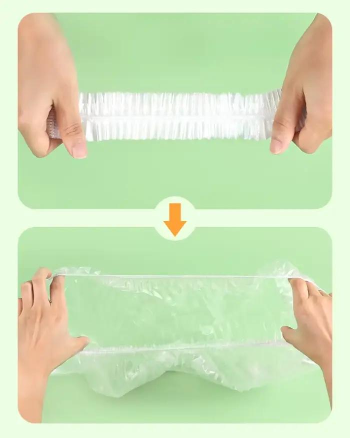 Revêtement jetable pour Cage à lapin, 50 pièces, tapis en plastique pour Cage à lapin, tampon de net