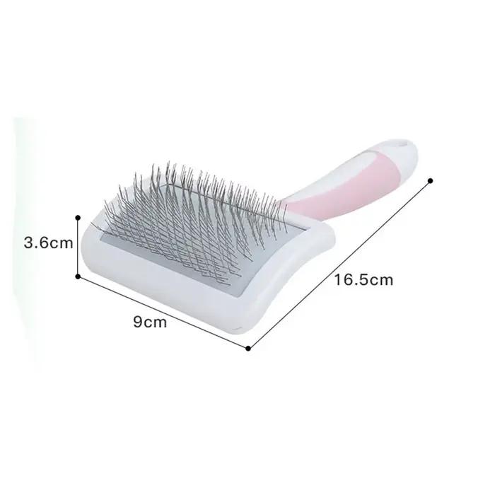 Brosse de toilettage à poils longs pour animaux de compagnie, peigne pour chien et chat, dissolvant