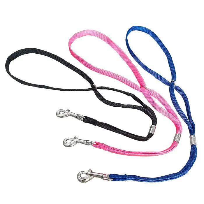 Noose de toilettage pour animaux de compagnie, laisses à boucle de retenue en Nylon, corde fixe régl