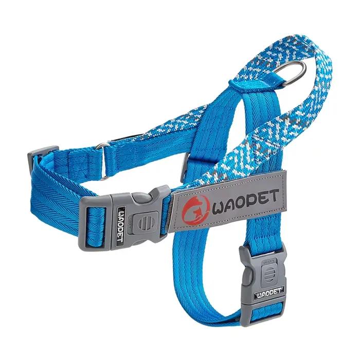 HarNISSAN-Corde Plate en Nylon Durable pour Chien, Fournitures pour Animaux de Compagnie, Design Cré