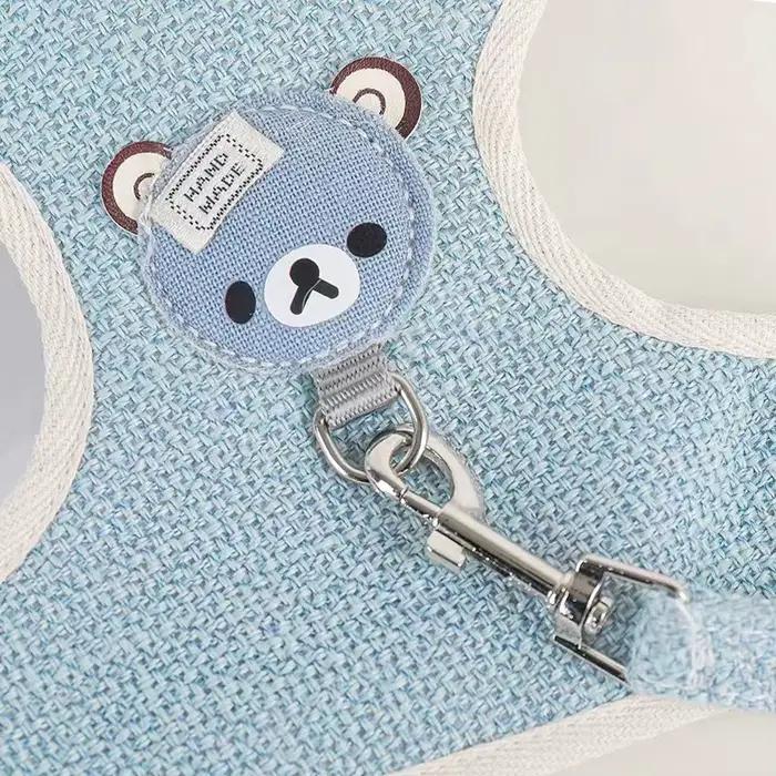 Laisse pour chien Winnie l'ourson harnais laisse chat marche chien petit chien Teddy gilet style har