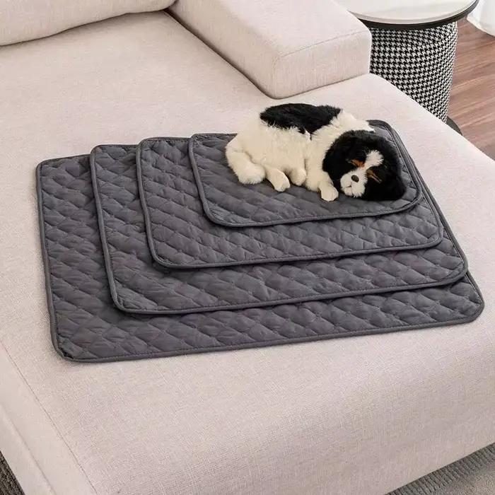 Polymères de lit réutilisables pour animaux de compagnie, housse de couche pour chien, housse de can